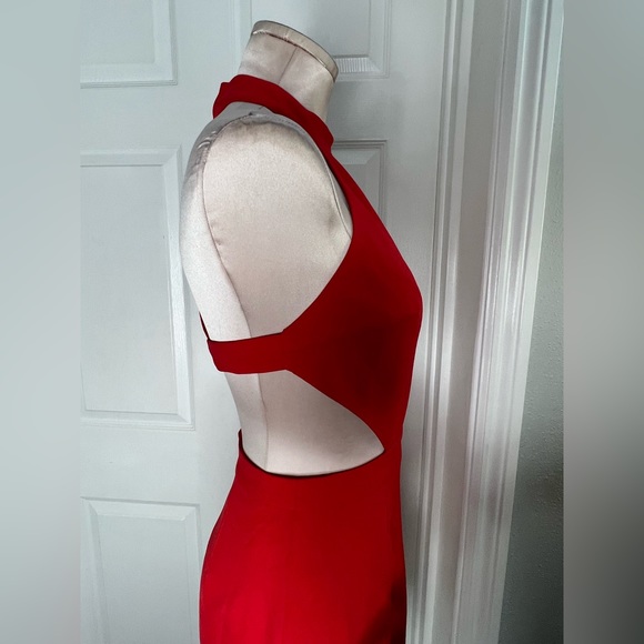 NBD the Xnaven Twins Dress Cutout Party Cocktail Red Dress Sz S - Picture 5 of 9